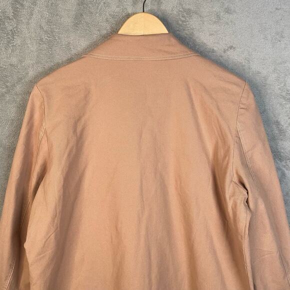 Sundance Trench Coat Large Double Breasted Normcore Timeless Boho Chic Capsule - Picture 6 of 14